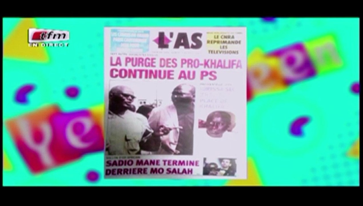 RUBRIQUE REVUE DES TITRES avec MAME BIRAM DIOUF dans Yeewu Leen du 05 Janvier 2018