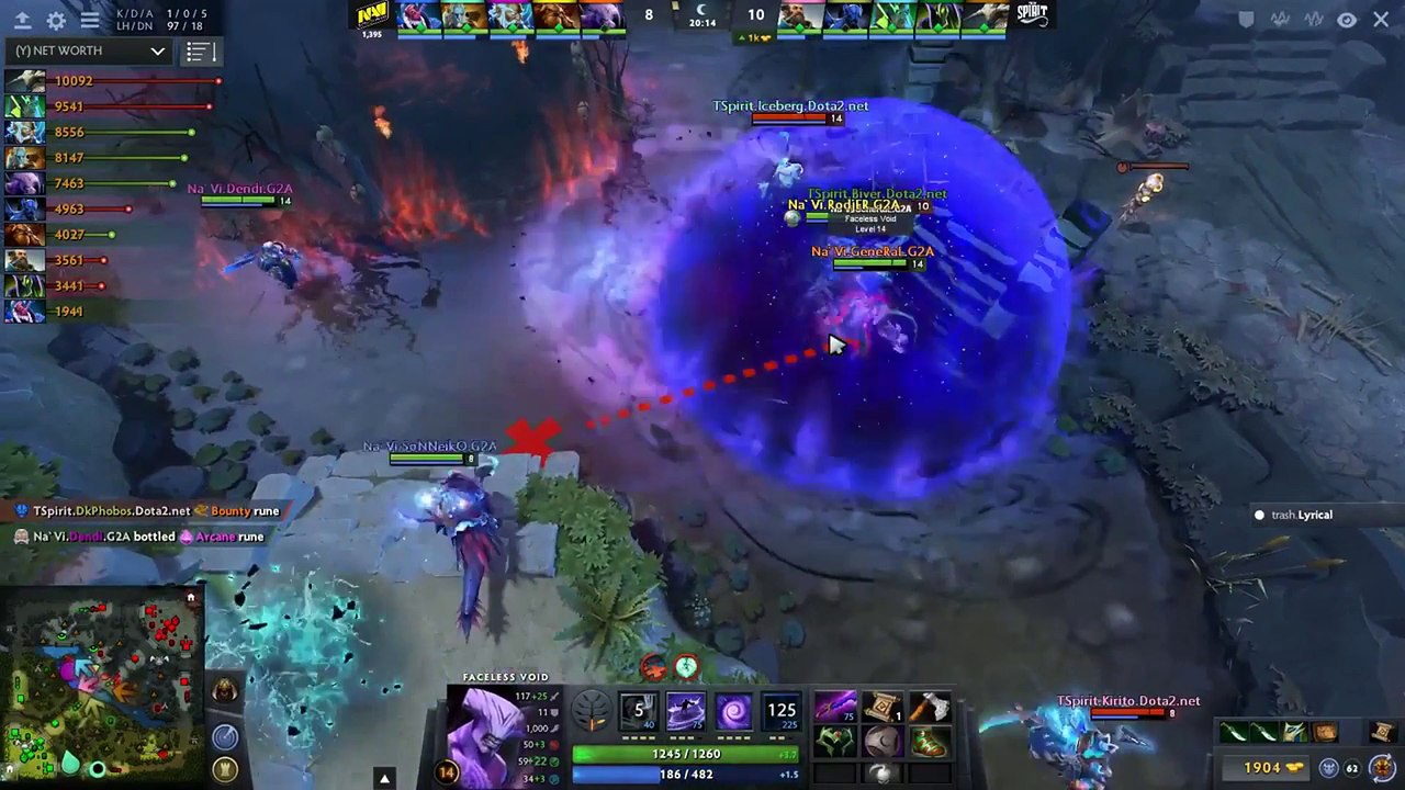 SPIRIT vs NAVI - CIS Qualifier GRAND FINAL - StarLadder Minor DOTA 2 SEPT 2017