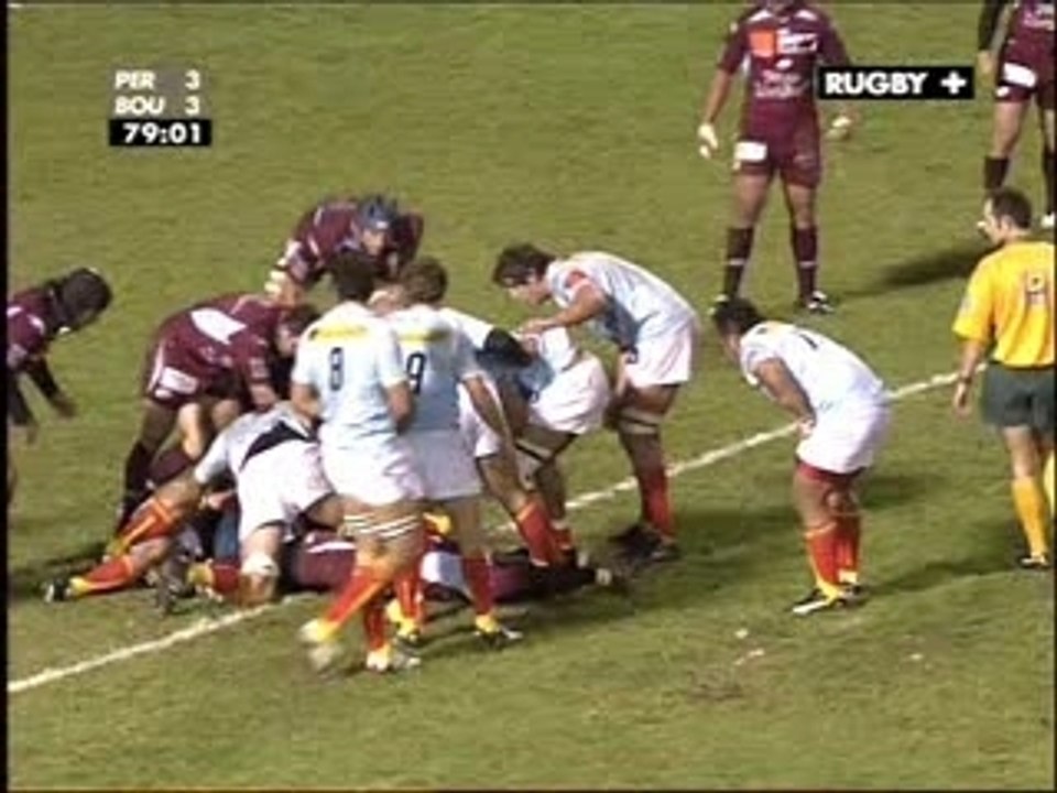 Fin du match usap bourgoin