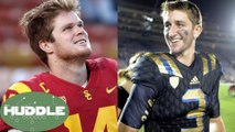 Josh Rosen & Sam Darnold Declare for the Draft; Are They NFL-Ready?? -The Huddle