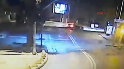 Burak Yılmaz'ın Kaza Anı Kamerada