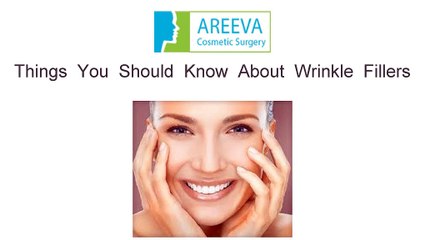 Things you should know about wrinkle fillers