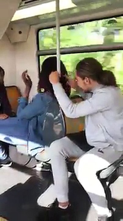 une blague dans le train