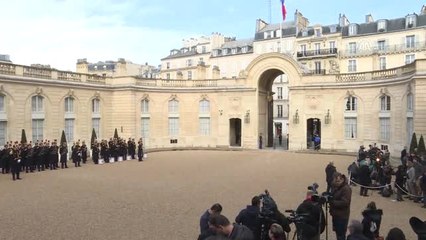 Cumhurbaşkanı Erdoğan Fransa'da – Karşılama Töreni