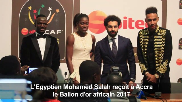L'Egyptien Mohamed Salah élu footballeur africain de l'année
