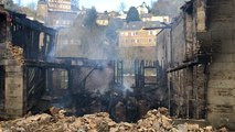 Vire. Un entrepôt désaffecté détruit par le feu dans les Vaux
