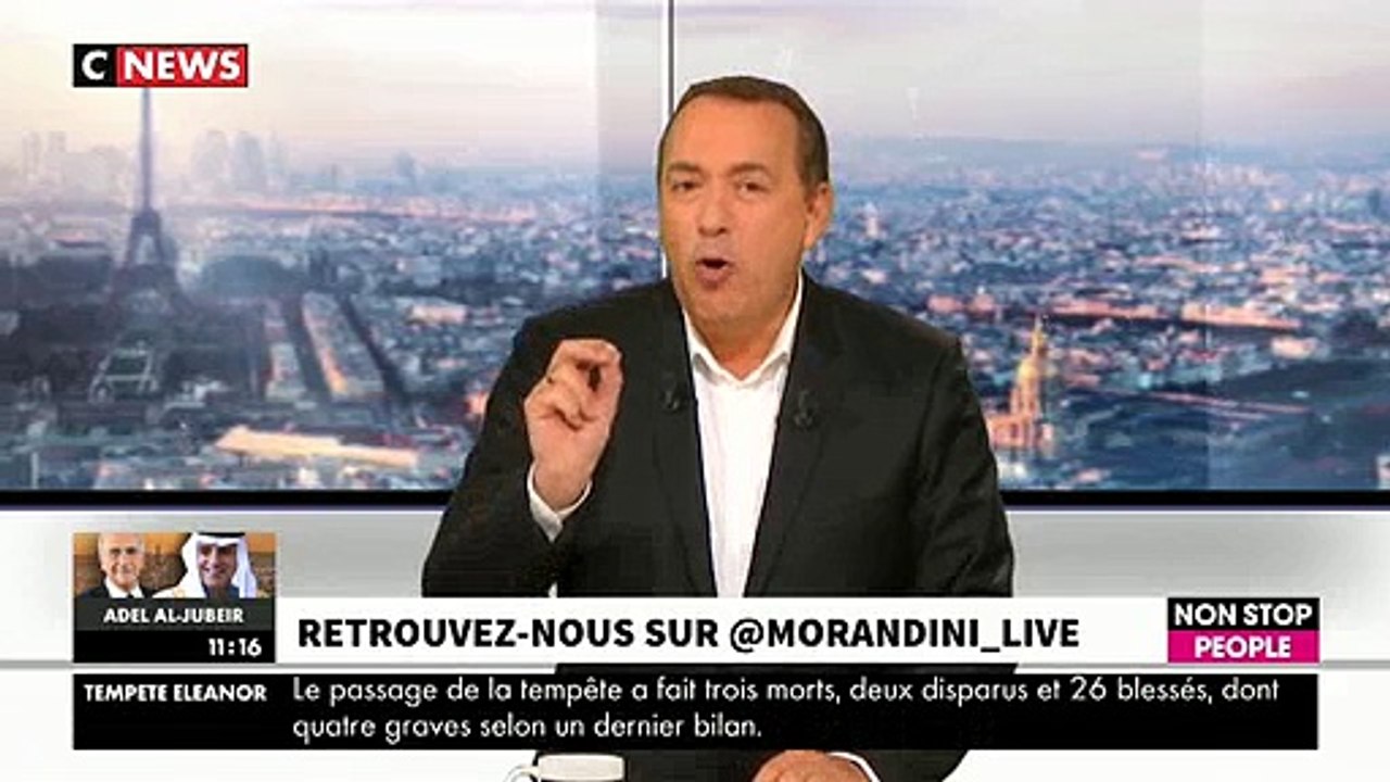 Fou rire hier en direct dans Morandini Live sur CNews et Non Stop People après un trou de mémoire de Jean-Marc Morandini