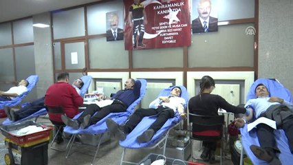 Kahramanlık Kanımızda Var" Bağış Kampanyası