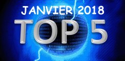 TOP 5 DES JEUX DE JANVIER 2018 - Quels jeux acheter en Janvier ? (avec Nathshey)