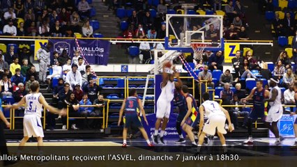 Avant match avec Cyrille Eliezer-Vanerot, Levallois - ASVEL