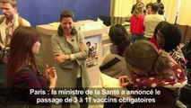 Vaccination: passage de 3 à 11 vaccins obligatoires (Buzyn)