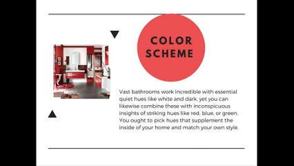 5 TIPS FOR DECORATING A LARGE, FUNCTIONAL, AND STYLISH BATHROOM