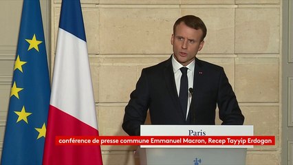 Adhésion à l'UE: les évolutions récentes en Turquie ne "permettent aucune avancée" dit Macron