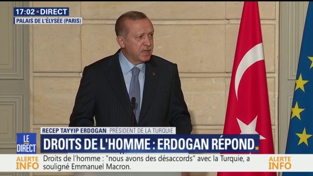 Erdogan : "La Turquie est un Etat de droit, où la justice est indépendante"