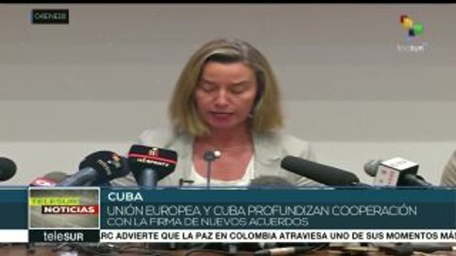 UE y Cuba profundizan cooperación con la firma de nuevos acuerdos