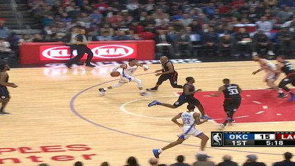 GAME RECAP Thunder 127, Clippers 117