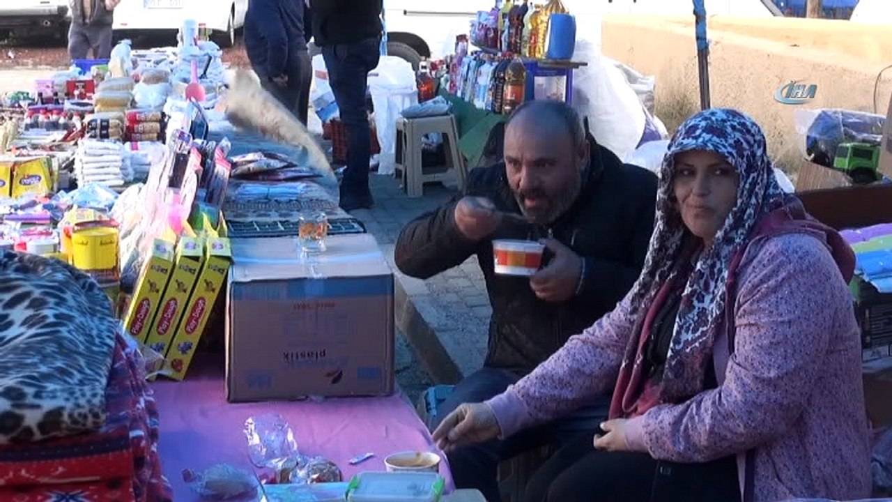 Belediyeden kapalı pazar yeri esnafına çorba ikramı