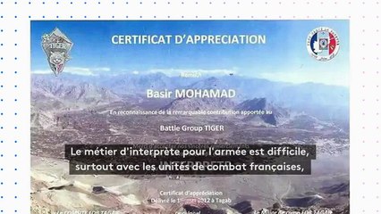 Entretien avec Mohammad Basir Ibrahimi, interprète aux côtés de l'armée française en Afghanistan