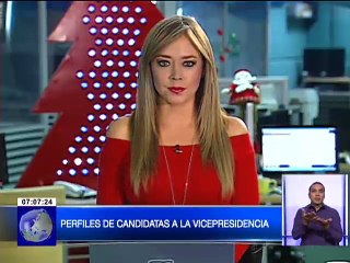 Perfiles de candidatas a la vicepresidencia