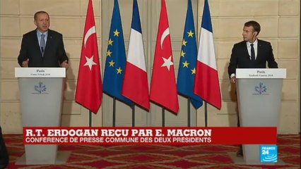 REPLAY - Conférence de presse d''Emmanuel Macron et de Recep Tayyip Erdogan