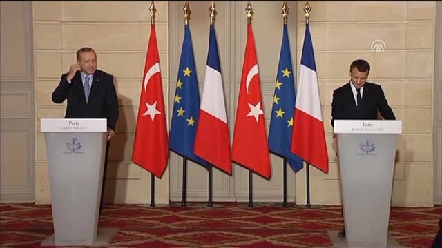 Cumhurbaşkanı Erdoğan'dan Fransız Gazetecinin Sorusuna Tepki