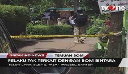 Penemuan Bom di Rumah Kontrakan Cluster Tangsel