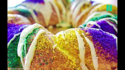 Le king cake, la galette des rois de Louisiane, est bien plus fun que la française