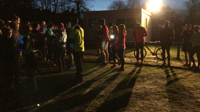 Jogging des Lumières sur le parcours du 10 km du Cross Ouest-France