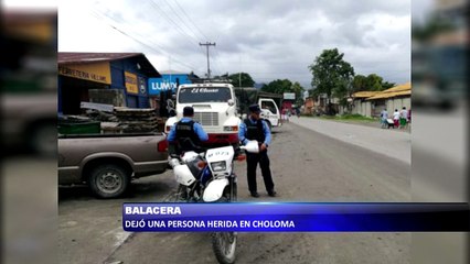 Cámaras de seguridad captaron balacera en Choloma