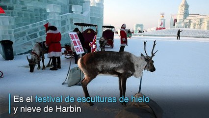 La magia del festival de hielo de Harbin