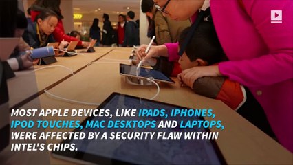 Apple's Fixes For the 'Meltdown' and 'Spectre' Chip Flaws