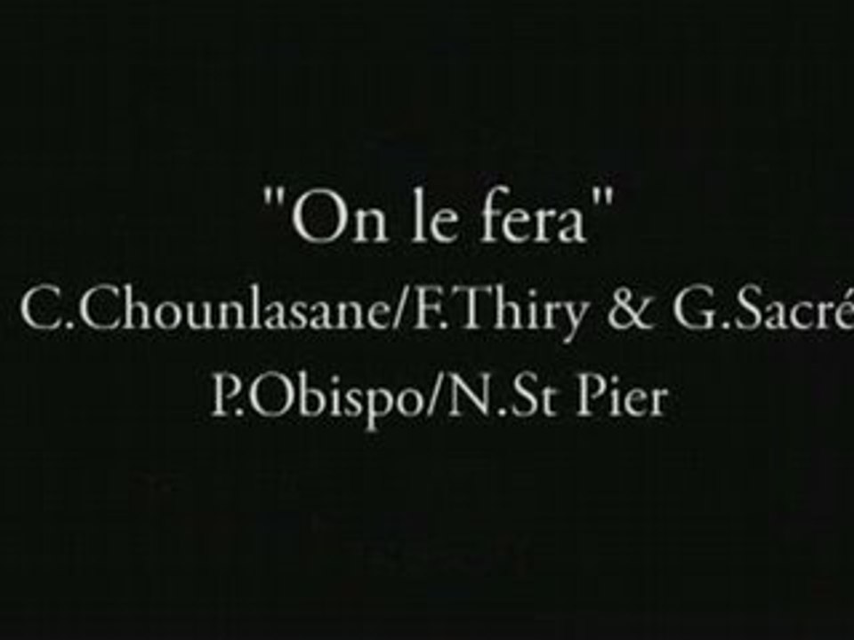 On le fera