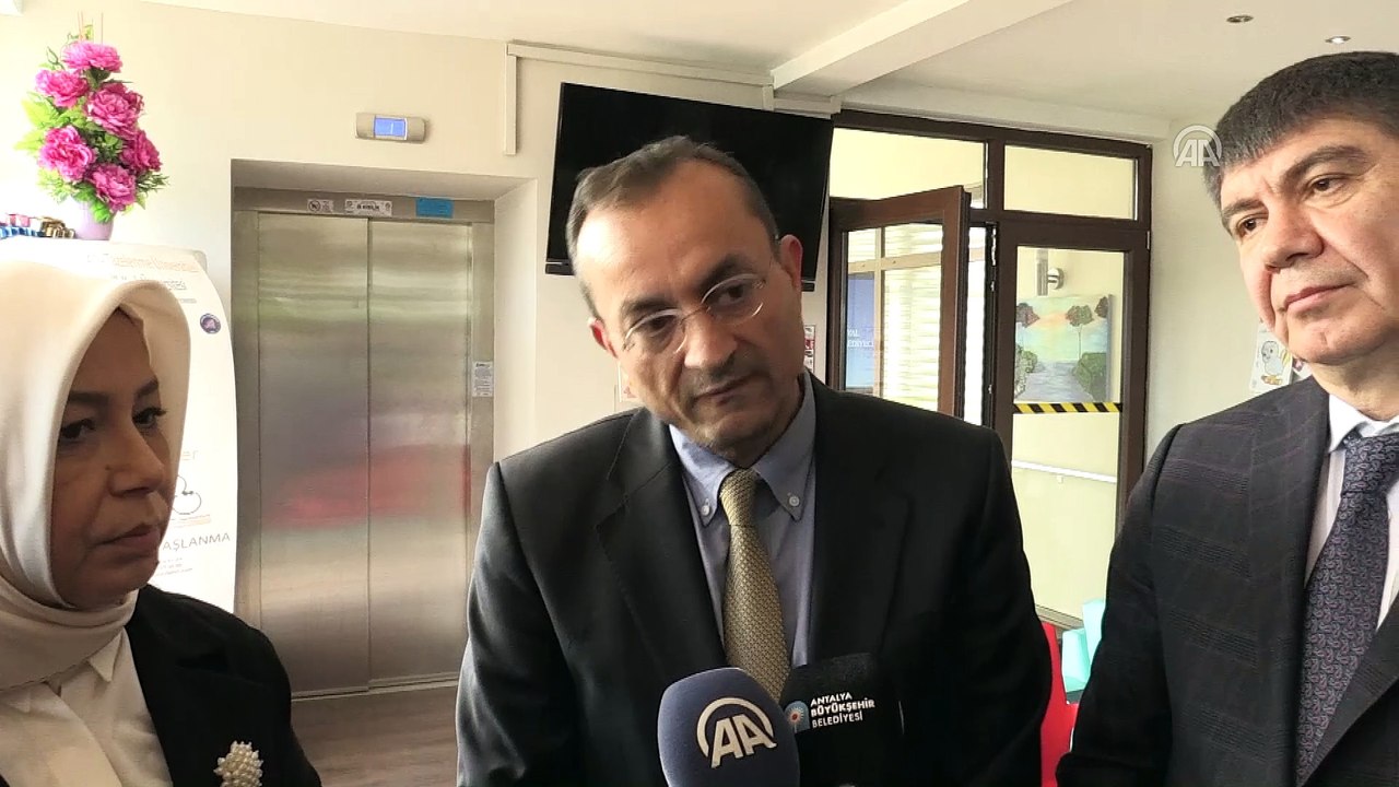 AK Parti Genel Başkan Yardımcısı Çalık'ın Mavi Ev ve AYBUDER ziyareti - ANTALYA