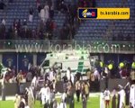 سقوط سور الملعب على الجماهير  في نهائي كاس الخليج