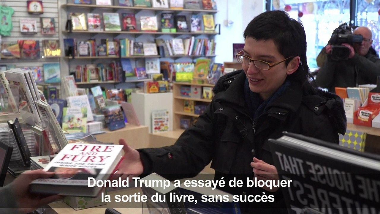Le livre sur Trump en rupture de stock à Washington