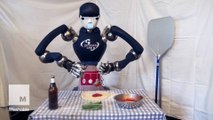 This pizza-loving robot chef is being taught the craft by one of the masters