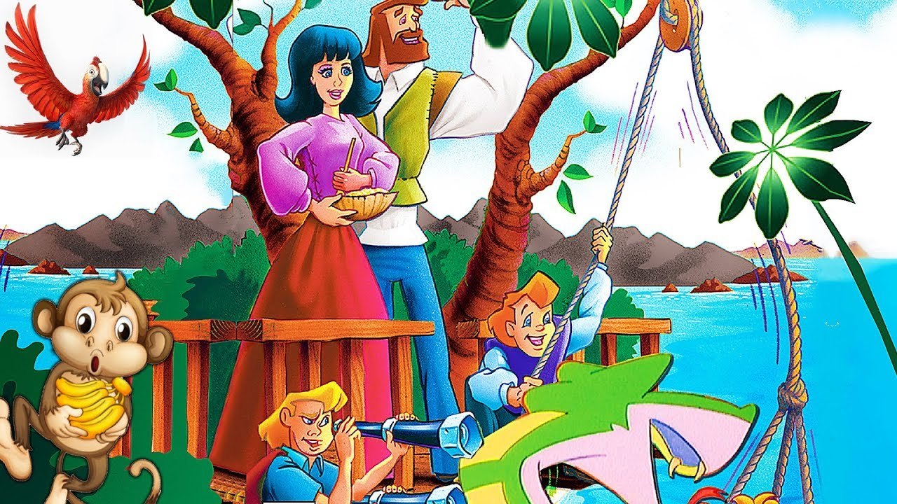 La Famille Robinson Crusoé - DESSIN ANIMÉ COMPLET pour enfants en Français, image size:1280x720