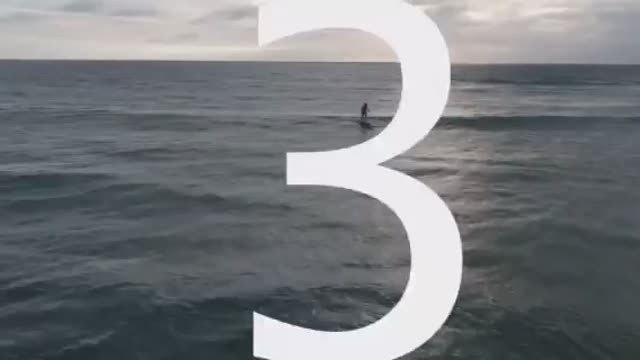 James Casey SUP Foil Surfs 11 Waves in 1 Minute