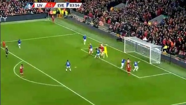 Virgil Van Dijk Goal HD - Liverpool	2-1	Everton 05.01.2018