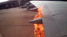 Il filme le réacteur de son avion qui prend feu au décollage !