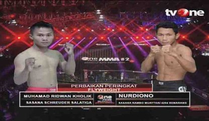One Pride MMA Fly Weight, M Ridwan Kholik VS Nurdiono