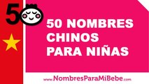 50 nombres chinos para niñas - los mejores nombres de bebé - www.nombresparamibebe.com