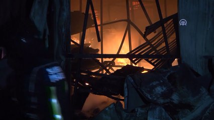 Mobilya mağazasında yangın -SAMSUN