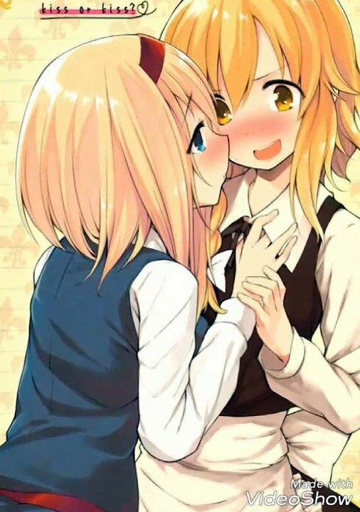 Touhou dj - Kiss or Kiss? Manga Marissa x Alice Yuri R18