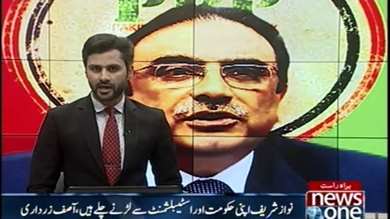 The country faces difficulty due to the disqualified rulers, Asif Zardari
