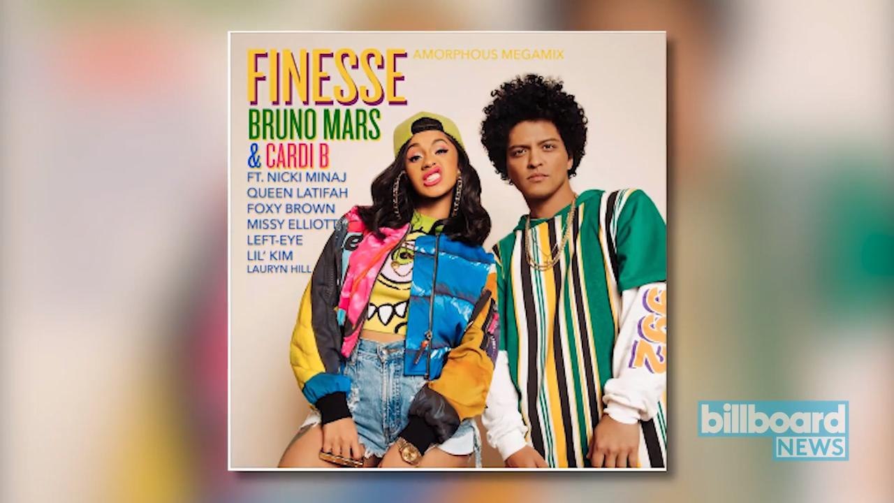 Amorphous' 'Finesse' Megamix Feat. Nicki Minaj, Missy Elliot, Lil Kim, Queen Latifah Is The Friday Anthem | Billboard News