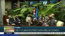 UE y Cuba estrechan relaciones y apuestan por un mayor desarrollo