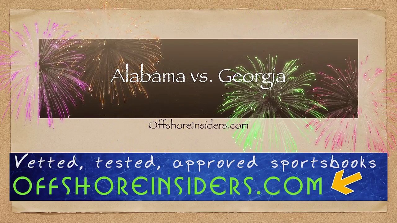 Georgia vs  Alabama Betting Odds, Picks Preview