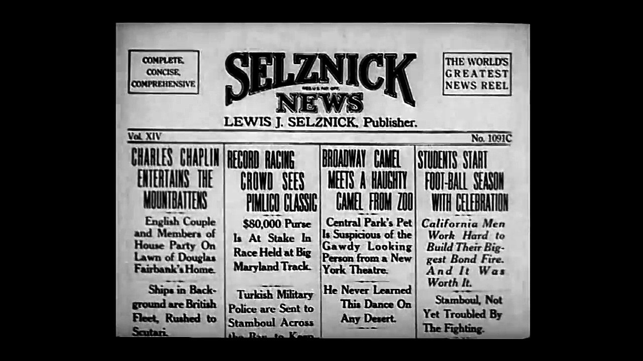6,000,000 American Children Are Not In School - Selznick Newsreel (1922)