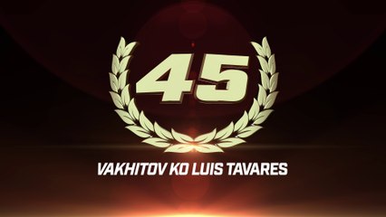 Top 50 GLORY Moments: #45 Vakhitov KO Luis Tavares